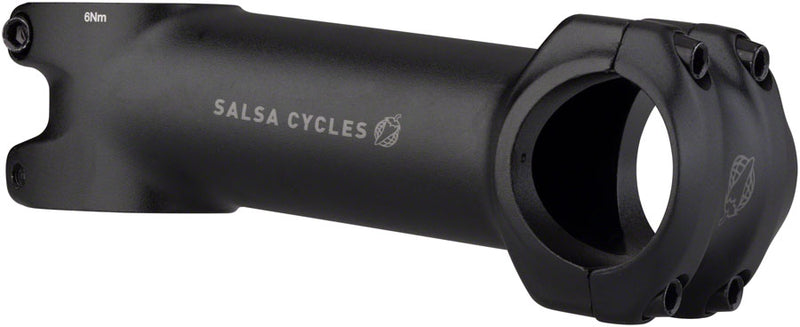 Load image into Gallery viewer, Salsa Guide Stem - 100mm 31.8 Clamp +/-6 1 1/8" Aluminum Black
