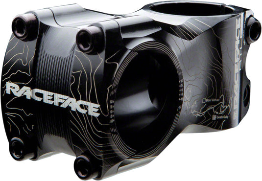 RaceFace Atlas Stem - 50mm 31.8 Clamp +/-0 1 1/8" Aluminum Black