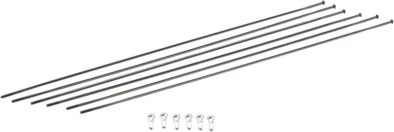 Load image into Gallery viewer, DT Swiss PR1400 DiCut 21 RB Spoke Kit: Front &amp; Rear Black
