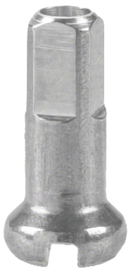 Load image into Gallery viewer, DT Swiss Standard Spoke Nipples - Aluminum 2.0 x 12mm Silver Box of 100
