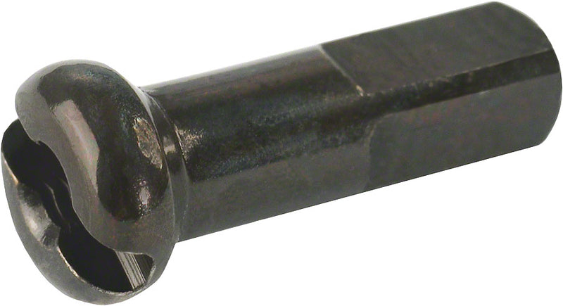 Load image into Gallery viewer, DT Swiss Pro Lock Aluminum Nipples: 2.0 x 12mm Black Box of 100
