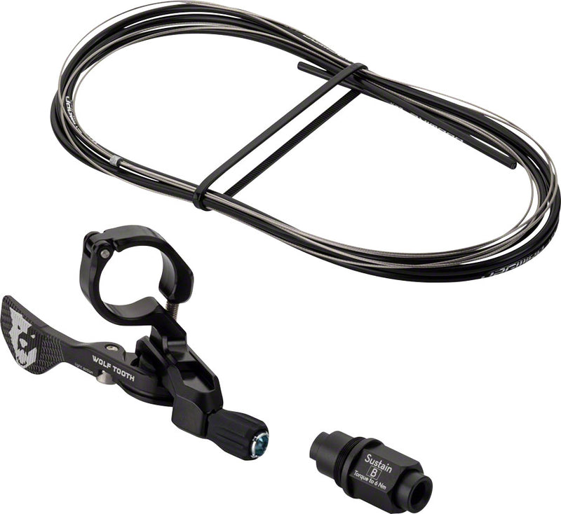 Load image into Gallery viewer, Wolf Tooth ReMote Sustain B Dropper Lever with Clamp
