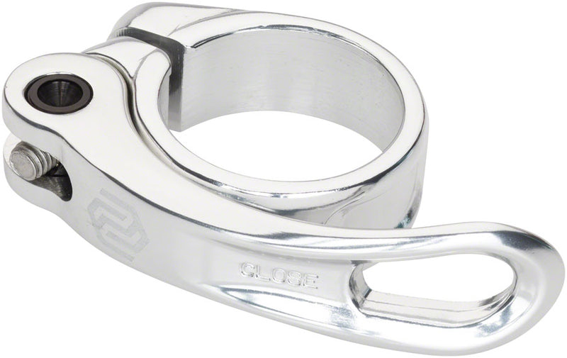 Load image into Gallery viewer, Promax QR-1 Seatpost Clamp - 31.8mm QR Silver
