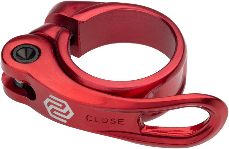 Load image into Gallery viewer, Promax QR-1 Seatpost Clamp - 31.8mm QR Red
