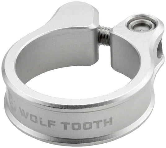 Wolf Tooth Seatpost Clamp - 36.4mm Raw Silver