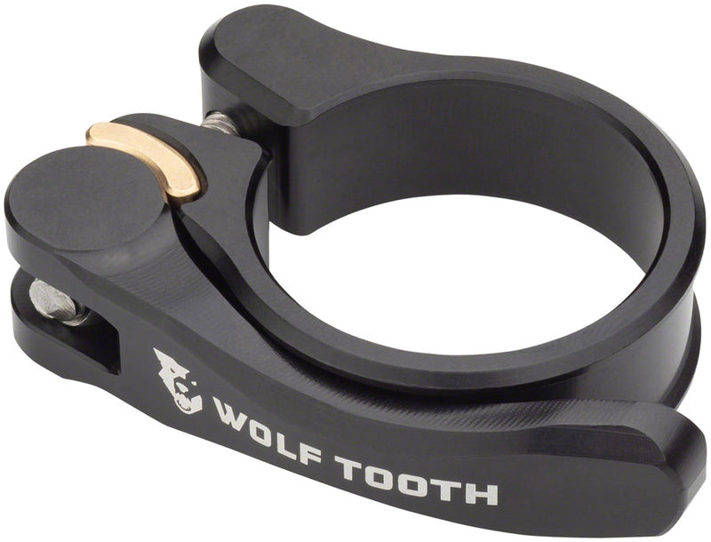 Load image into Gallery viewer, Wolf Tooth Components Quick Release Seatpost Clamp - 28.6mm QR Black
