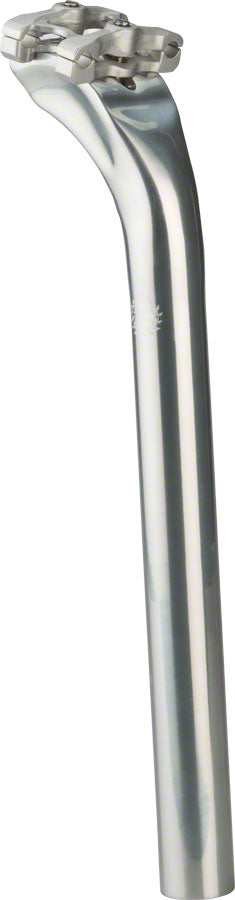 Load image into Gallery viewer, Velo Orange Grand Cru Long Setback Seatpost MKII 30.2mm Setback 27.2mm 300mm Silver
