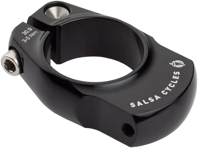 Load image into Gallery viewer, Salsa Post-Lock Rack Mount - 30.9mm Black
