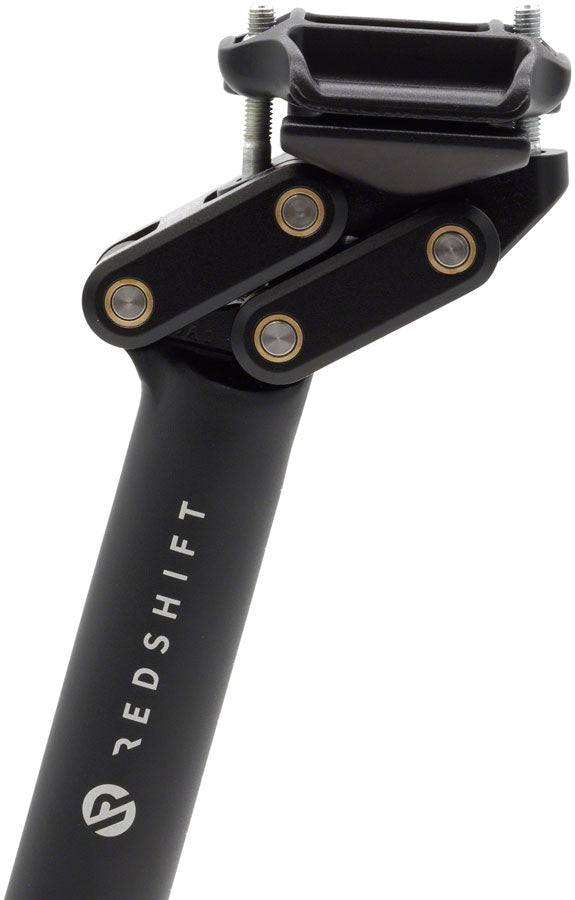 Load image into Gallery viewer, Redshift Dual-Position Seatpost: Aluminum 27.2x350 Black
