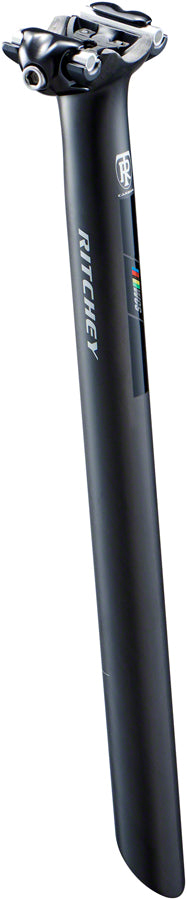 Load image into Gallery viewer, Ritchey WCS Carbon 1-Bolt Seatpost: 27.2 350mm 0 Offset Black
