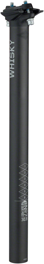 Load image into Gallery viewer, WHISKY No.7 Carbon Seatpost - 30.9 x 400mm 0mm Offset Matte Carbon
