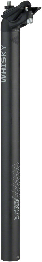 Load image into Gallery viewer, WHISKY No.7 Carbon Seatpost - 31.6 x 400mm 18mm Offset Matte Carbon
