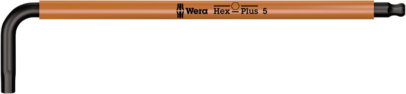 Load image into Gallery viewer, Wera 950 SPKL L-Key Hex Wrench - 5mm Bright Orange
