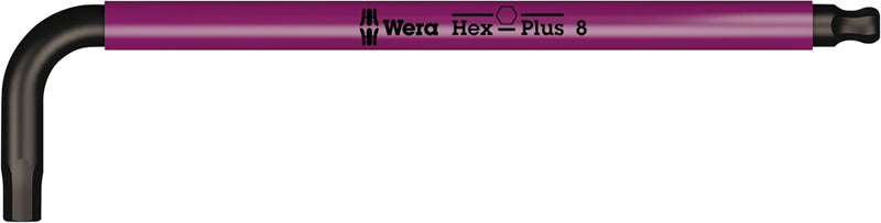 Load image into Gallery viewer, Wera 950 SPKL L-Key Hex Wrench - 8mm Purple
