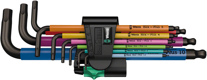Load image into Gallery viewer, Wera 950/9 Hex-Plus SB L-Key Hex Wrench Set - Metric Multicolor
