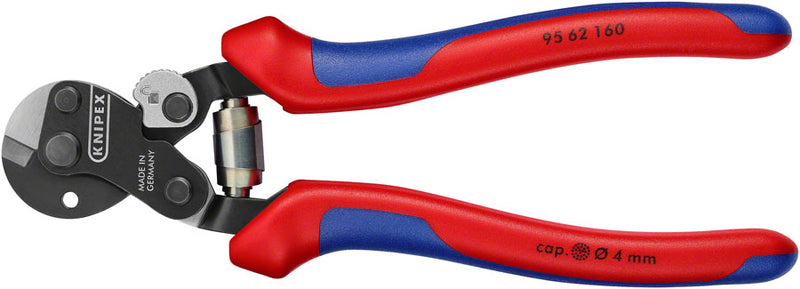 Load image into Gallery viewer, Knipex Wire Rope Shears - Burnished Forged Steel 6 1/4"
