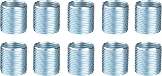 Unior Proprietary Crank Repair Pedal Thread Inserts Left Crankarm 9/16" 10 Pack Silver