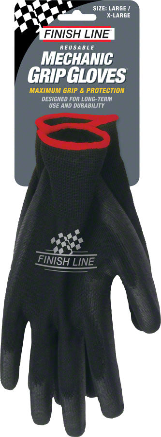 Load image into Gallery viewer, Finish Line Mechanic's Grip Gloves LG/XL
