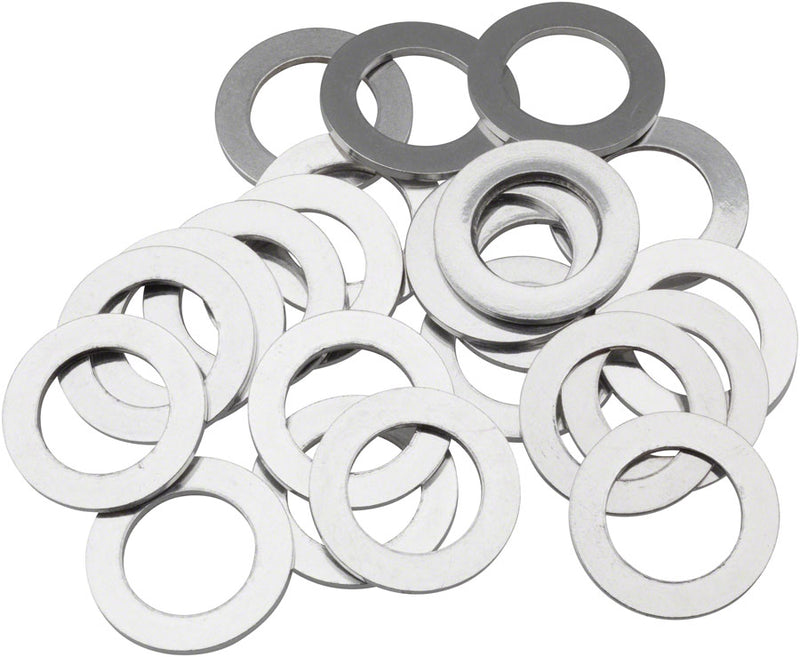 Load image into Gallery viewer, Wheels Manufacturing 1mm rear Axle Spacers Bag of 20
