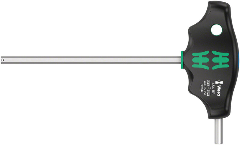 Load image into Gallery viewer, Wera 454 HF T-handle hexagon screwdriver Hex-Plus holding function 6 x 150 mm
