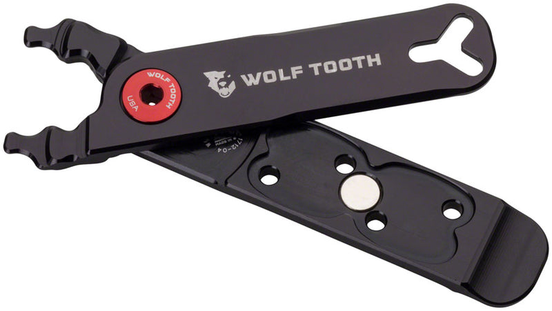 Load image into Gallery viewer, Wolf Tooth Masterlink Combo Pack Pliers Red
