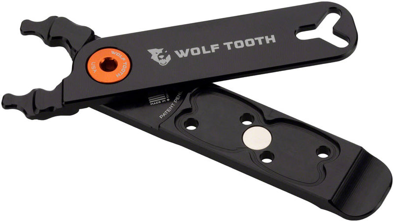 Load image into Gallery viewer, Wolf Tooth Master Link Combo Pliers with Orange Bolt
