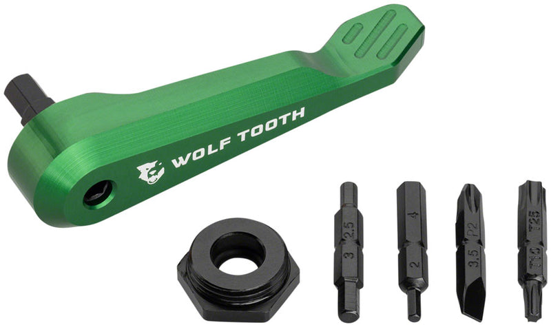 Load image into Gallery viewer, Wolf Tooth Axe Handle Multi-Tool - Green
