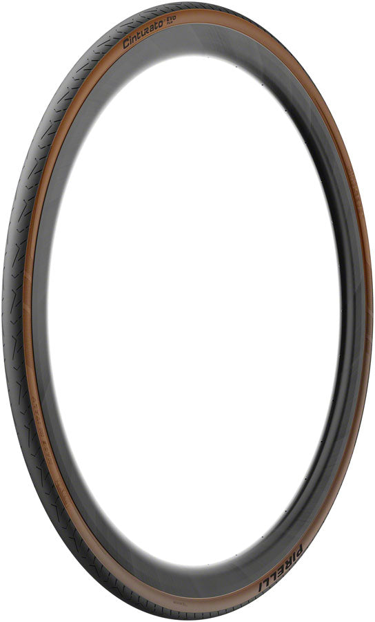 Load image into Gallery viewer, Pirelli Cinturato EVO TLR Tire - 700 x 28 Tubeless Folding Classic Tan TechWall+Road SmartEvo AS
