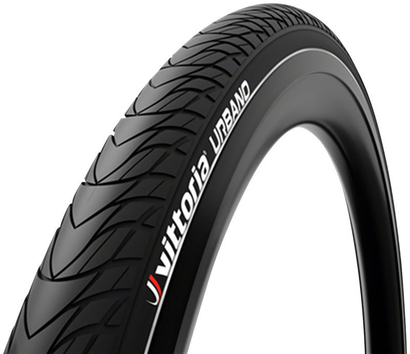 Load image into Gallery viewer, Vittoria Urbano Tire - 700 x 45 Clincher Wire Black/Reflective
