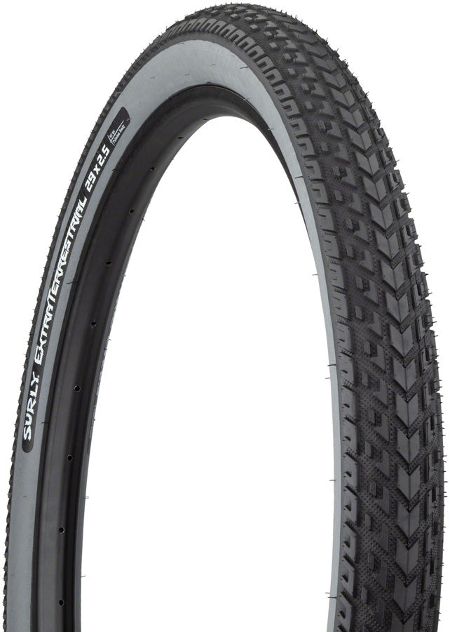 Load image into Gallery viewer, Surly ExtraTerrestrial Tire - 29 x 2.5 Tubeless Folding Black/Slate 60tpi
