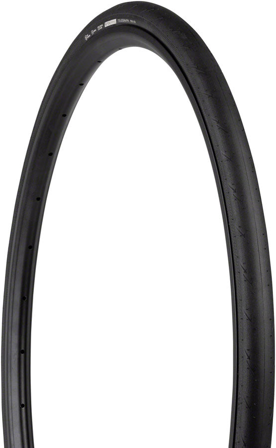Load image into Gallery viewer, Teravail Telegraph Tire - 700 x 30 Tubeless Folding Black Durable

