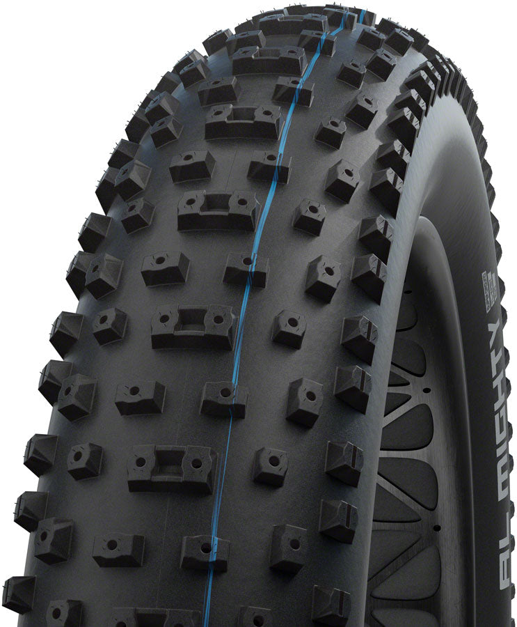 Load image into Gallery viewer, Schwalbe Al Mighty Tire - 26 x 4.8" Tubeless Folding BLK Evolution Line Addix Speed Grip Super Ground E-25
