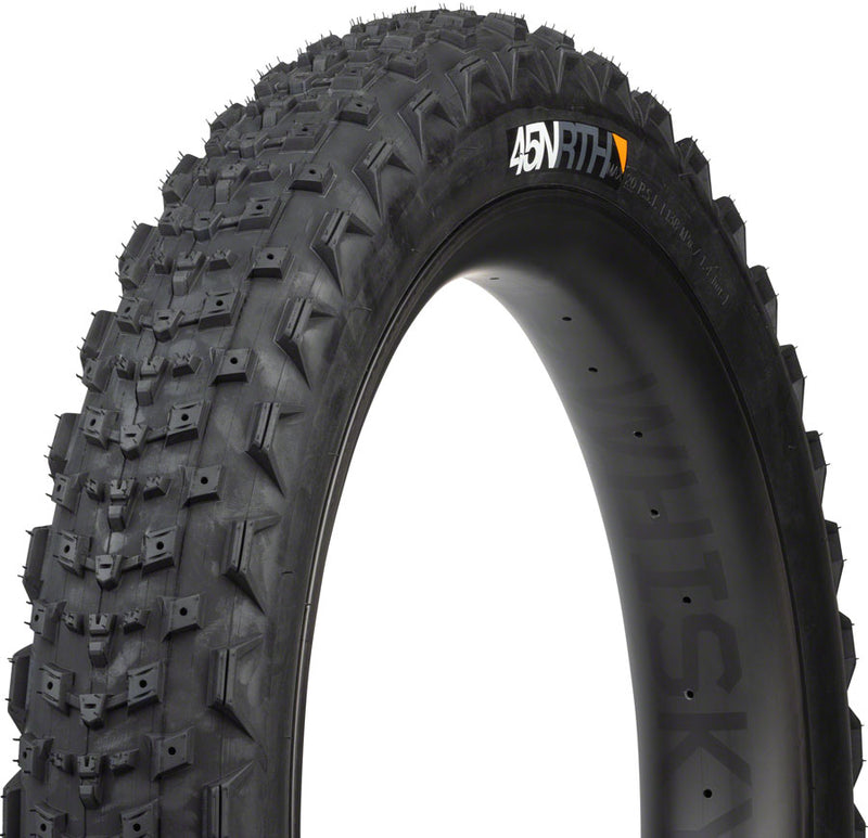 Load image into Gallery viewer, 45NRTH Dillinger 4 Tire - 27.5 x 4.0 Tubeless Folding BLK 120 TPI Custom Studdable
