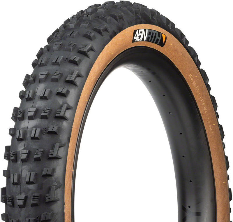 Load image into Gallery viewer, 45NRTH Vanhelga Tire - 27.5 x 4.5 Tubeless Folding Tan 60 TPI
