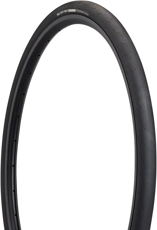 Load image into Gallery viewer, Teravail Telegraph Tire - 700 x 35 Tubeless Folding Black Durable
