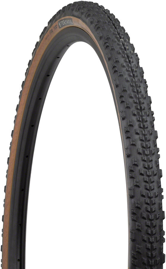 Load image into Gallery viewer, Teravail Rutland Tire - 700 x 42 Tubeless Folding Tan Light Supple Fast Compound
