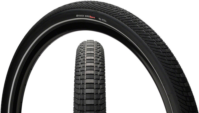 Load image into Gallery viewer, Kenda Kwick Nine Tire - 29 x 2.2 Clincher Wire Black/Reflective 60tpi KS
