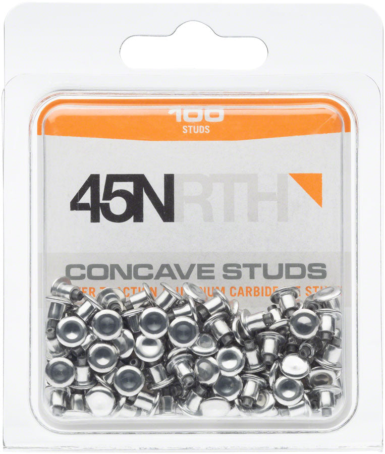 Load image into Gallery viewer, 45NRTH Concave Carbide Aluminum Tire Studs - Pack of 100
