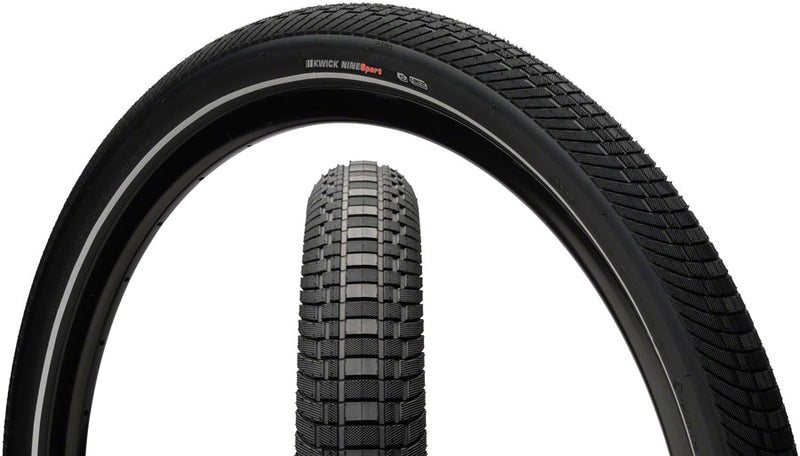 Load image into Gallery viewer, Kenda Kwick Nine Tire - 29 x 2 Clincher Wire Black/Reflective 60tpi KS

