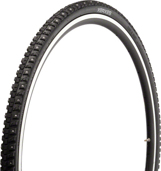 45NRTH Xerxes Tire - 700 x 30 Clincher Wire BLK 33 TPI 140 Carbide Steel Studs