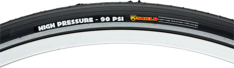 Load image into Gallery viewer, Kenda Street K35 Tire - 27 x 1 1/4 Clincher Wire Black/Reflective
