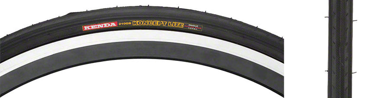 Load image into Gallery viewer, Kenda Koncept Tire - 650c x 23 Clincher Folding Black 60tpi

