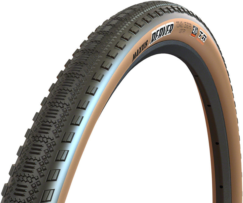 Load image into Gallery viewer, Maxxis Reaver Tire - 700 x 45 Tubeless Folding Tan Dual EXO
