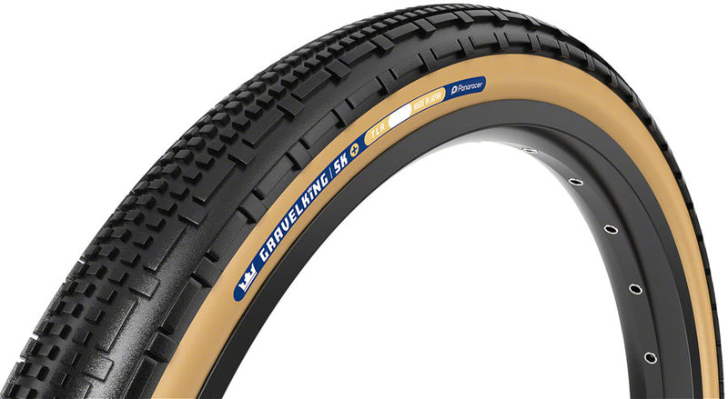 Load image into Gallery viewer, Panaracer GravelKing SK Plus Tire - 700 x 30 Tubeless Folding Black/Brown
