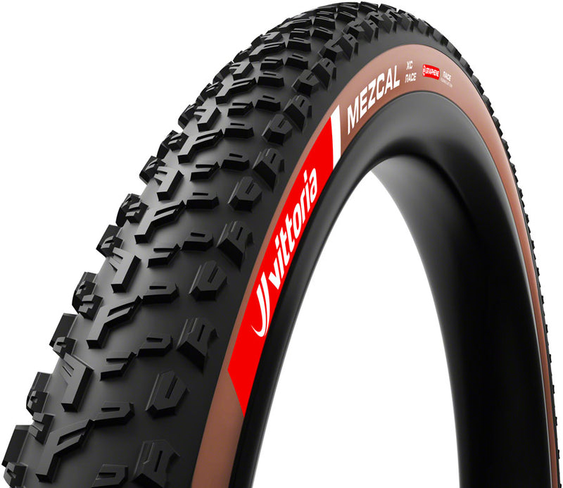 Load image into Gallery viewer, Vittoria Mezcal XC Race Tire - 29 x 2.25 Tubeless Folding Brown Graphene + Silica G2.0
