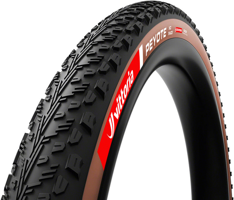 Load image into Gallery viewer, Vittoria Peyote XC Race Tire - 29 x 2.4 Tubeless Folding Brown Graphene + Silica G2.0

