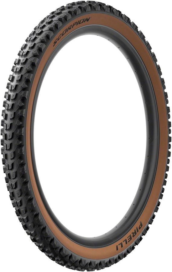 Load image into Gallery viewer, Pirelli Scorpion Enduro S Tire - 29 x 2.4 Tubeless Folding Classic Tan ProWall SmartGrip Gravity
