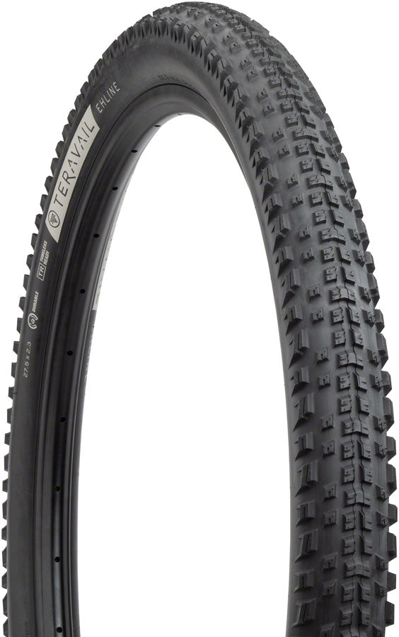 Load image into Gallery viewer, Teravail Ehline Tire - 27.5 x 2.3 Tubeless Folding BLK Light Supple Fast Compound
