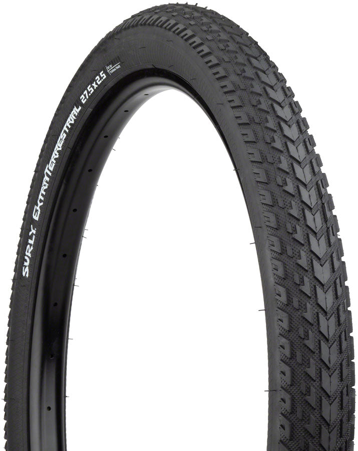 Load image into Gallery viewer, Surly ExtraTerrestrial Tire - 27.5 x 2.5 Tubeless Folding Black 60tpi
