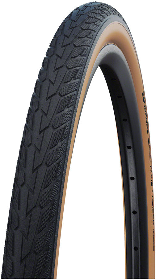 Load image into Gallery viewer, Schwalbe Road Cruiser Tire - 26 x 1.75 Clincher Wire Gumwall/BLK K-Guard Green
